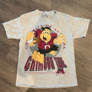 1994 vintage University of Alabama Flintstones shirt